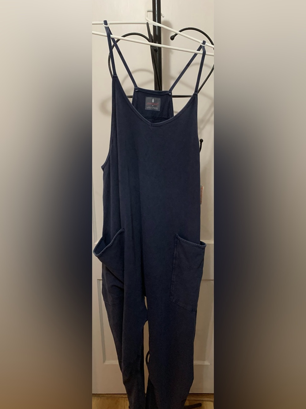 FP Movement by Free People Navy Sleeveless Jumpsuit Size Medium